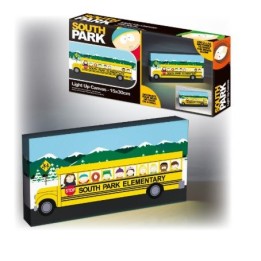 PYRAMID SOUTH PARK (SCHOOL BUS) LETTERBOX LIGHT UP CANVAS