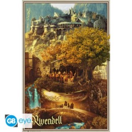 ABYSTYLE LORD OF THE RINGS - Poster Maxi (91.5x61): "Rivendell"
