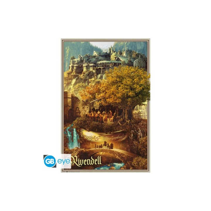 ABYSTYLE LORD OF THE RINGS - Poster Maxi (91.5x61): "Rivendell"