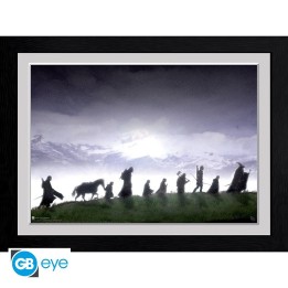 ABYSTYLE The Lord Of The Ring - Poster Incorniciato: "Fellowship"
