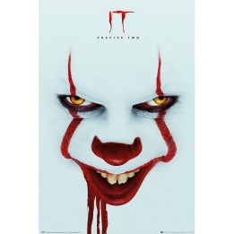 ABYSTYLE IT - Poster grande: "Pennywise Close Up" (91.5x61)