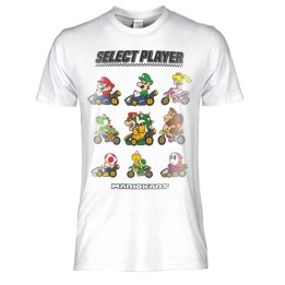 NINTENDO SUPER MARIO : Super Mario Kart T-SHIRT 7-8 anni