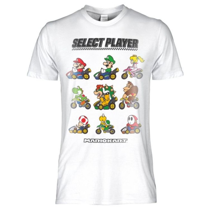 NINTENDO SUPER MARIO : Super Mario Kart T-SHIRT 7-8 anni