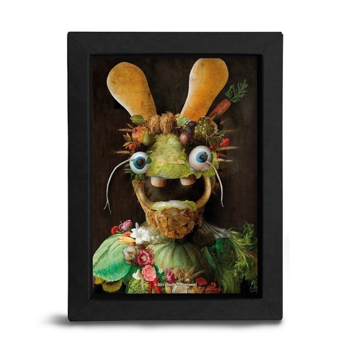 ABYSTYLE RAVING RABBIDS- Poster incorniciato: Happy Mix "Vertumne"