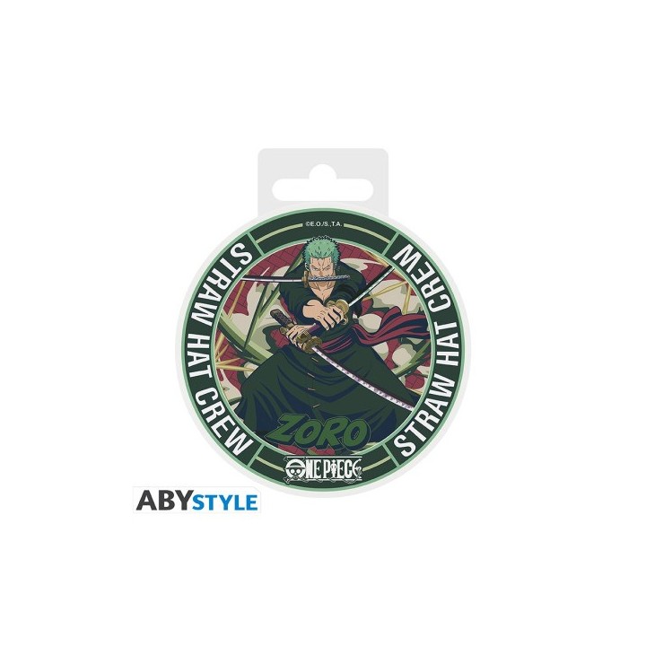 ABYSTYLE ONE PIECE - Sottobicchiere in ceramica: "Zoro"