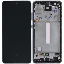 TOUCHSCREEN + DISPLAY LCD DISPLAY COMPLETO + FRAME PER SAMSUNG GALAXY.