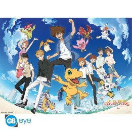 ABYSTYLE DIGIMON - Poster piccolo: "Last Evolution Kizuna" (52x38)