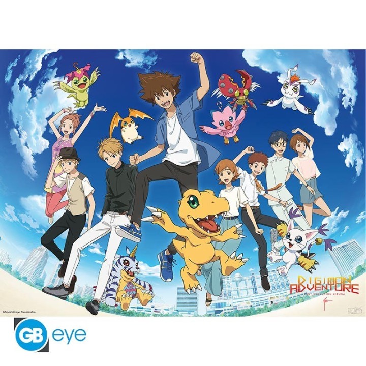 ABYSTYLE DIGIMON - Poster piccolo: "Last Evolution Kizuna" (52x38)