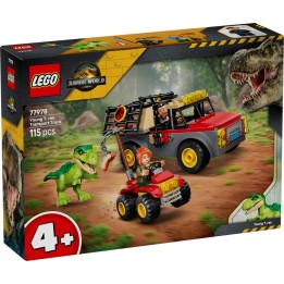 LEGO 77978 JURASSIC WORLD - Camion da trasporto per il giovane T. rex