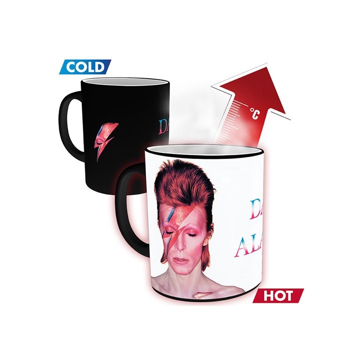 ABYSTYLE DAVID BOWIE - Tazza termosensibile 320 ml: "Aladdin Sane"