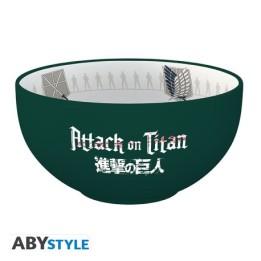 ABYSTYLE ATTACK ON TITAN - Bowl 600 ml: "Emblems S3"