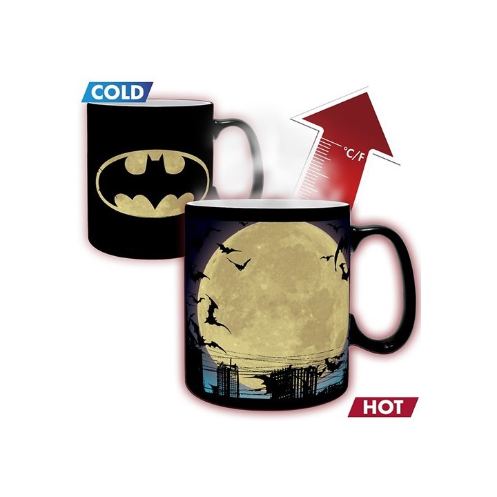 ABYSTYLE DC COMICS - Tazza termosensibile 320 ml: "Batman the Dark Kn.