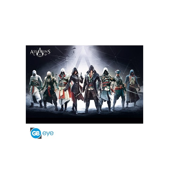 ABYSTYLE ASSASSIN'S CREED - Poster Maxi 91.5x61 :" Characters"
