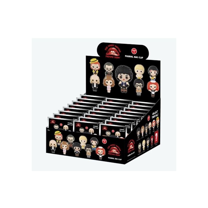 MONOGRAM 117043 Rocky Horror Bag Clip Blind Box Display (24)