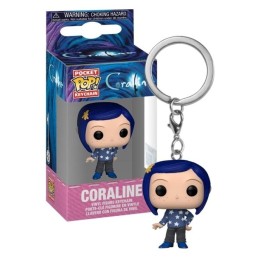 FUNKO POP Keychain: Coraline - Coraline Sweater
