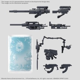 BANDAI 30MM OPTION PARTS SET ARMORED CORE VI FIRES OF RUBICON WEAPON..