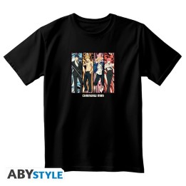 CHAINSAW MAN - Tshirt unisex black - Group - Large - Unisex T-shirts