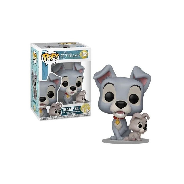 FUNKO POP Disney: Lady and the Tramp- Tramp w/puppy 9 cm