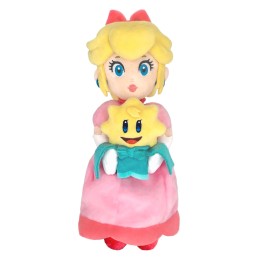 Nintendo Together+ - Peluche Pincess Peach Show Time - Peach & Stella 25 cm