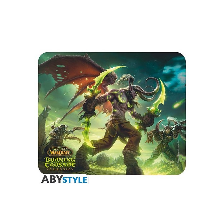 ABYSTYLE WORLD OF WARCRAFT - Mousepad: "Illidan"