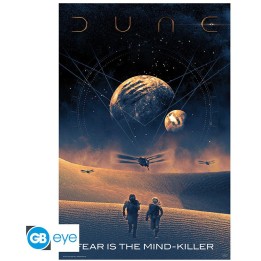 ABYSTYLE DUNE - Poster Maxi 91.5x61 :"Fear is the mind-killer"