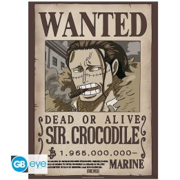 ABYSTYLE ONE PIECE - Poster Chibi (52x38): "Wanted Crocodile Wano"
