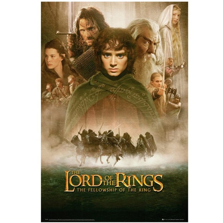 ABYSTYLE LORD OF THE RINGS - Poster Maxi 91.5x61 :"Fellowship Of The Ring"