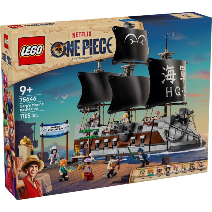 LEGO 75646 ONE PIECE - La nave da guerra di Garp