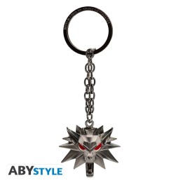 ABYSTYLE THE WITCHER - Portachiavi 3D: "Wolf School Emblem"