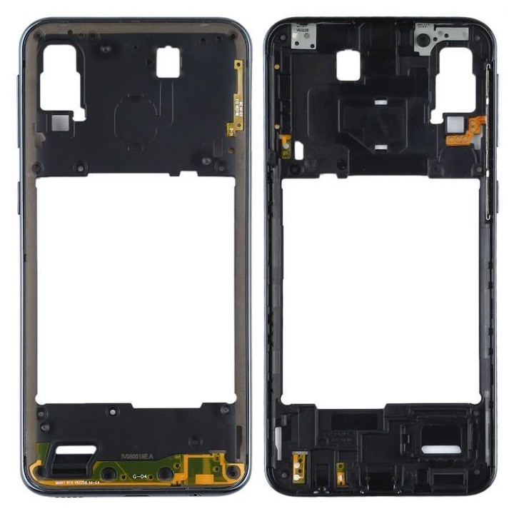 COVER CENTRALE B PER SAMSUNG GALAXY A40 A405F NERO