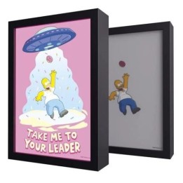 ERIK. POSTER LED CON CORNICE DE THE SIMPSONS