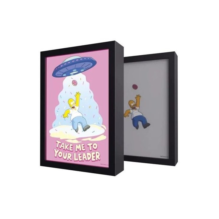 ERIK. POSTER LED CON CORNICE DE THE SIMPSONS