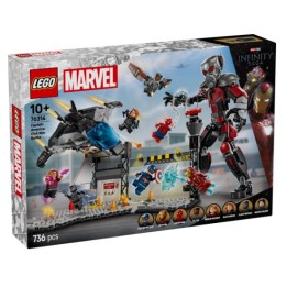 LEGO 76314 SUPER HEROES MARVEL - Azione di battaglia Captain America: Civil War