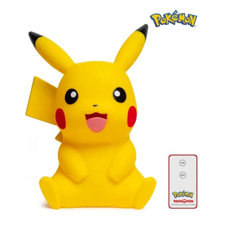 POKEMON LAMPADA PIKACHU SITTING 40 CM
