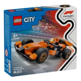 LEGO 60442 Pilota e monoposto McLaren F1®
