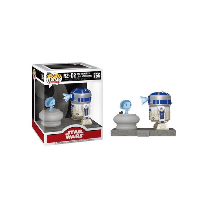 FUNKO POP Deluxe: Star Wars S9-R2-D2 w/Leia