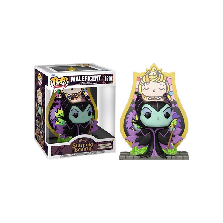 FUNKO POP Deluxe: Villains- Maleficent(Glass)