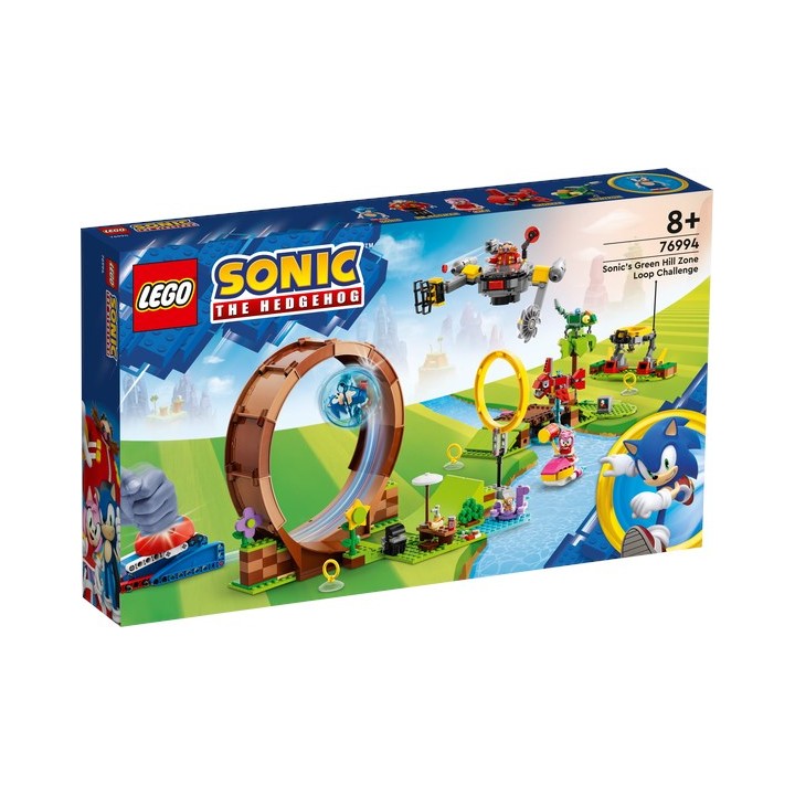 LEGO 76994 Sfida del Giro della morte nella Green Hill Zone di Sonic