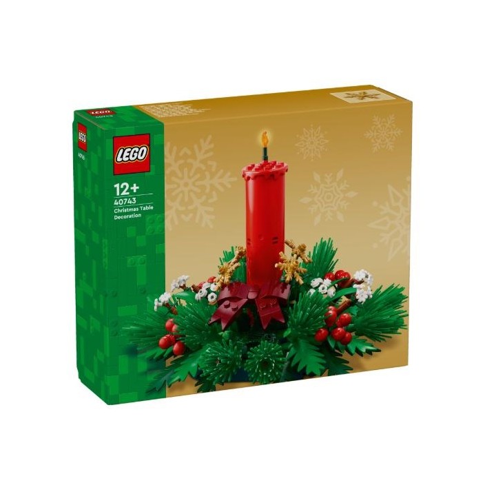 LEGO 40743 SEASONAL - Decorazione da tavolo natalizia