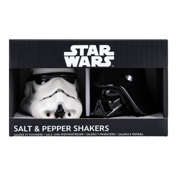 PALADONE - Darth Vader and Stormtrooper Salt and Pepper Shake
