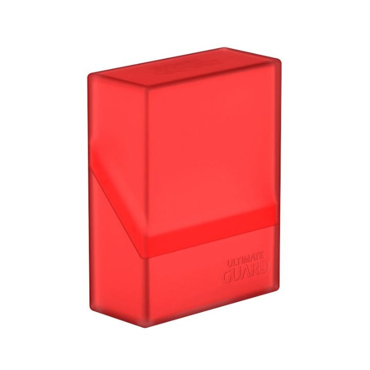 ULTIMATE GUARD Boulder Deck Case 40+ Standard Size Ruby