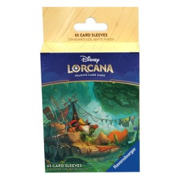 RAVENSBURGER Disney: Lorcana - Set 3 Nelle Terre d'Inchiostro - 65 Buste Protettive - Robin Hood
