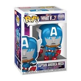 FUNKO POP Marvel: What If S5 - Captain America Mech 9 cm
