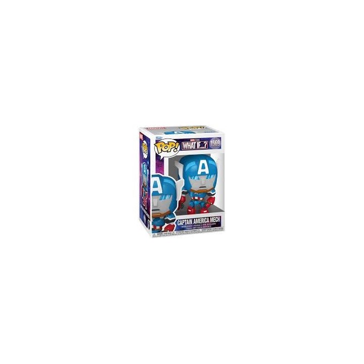 FUNKO POP Marvel: What If S5 - Captain America Mech 9 cm