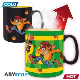 ABYSTYLE CRASH BANDICOOT - Tazza termosensibile 460 ml: "Nitro"