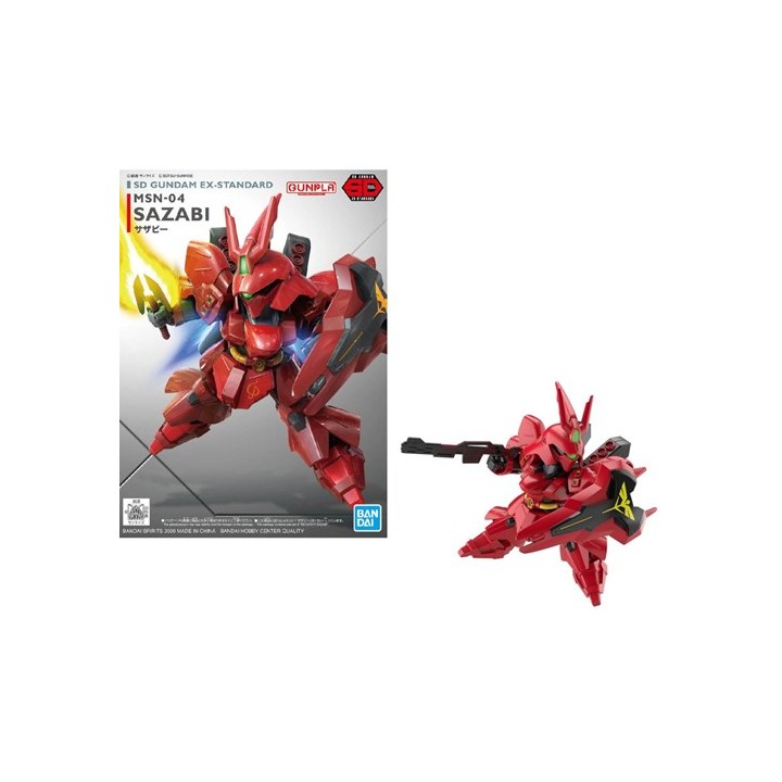 BANDAI SD GUNDAM EX-STANDARD SAZABI
