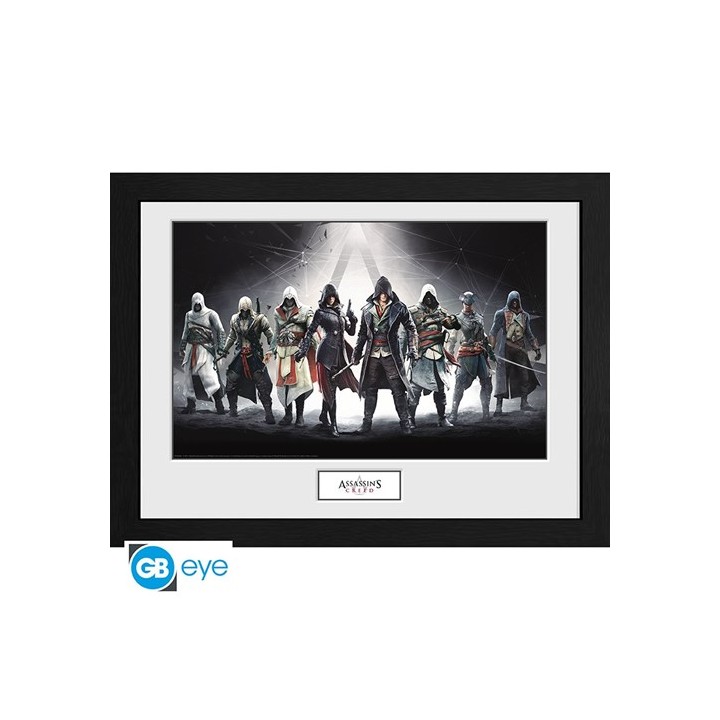 ABYSTYLE ASSASSIN'S CREED - Poster incorniciato: "Characters"