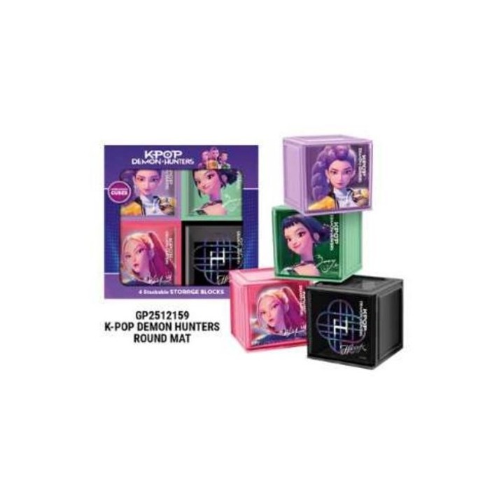 PYRAMID K-POP DEMON HUNTERS (HUNTR/X) DESK STORAGE CUBE