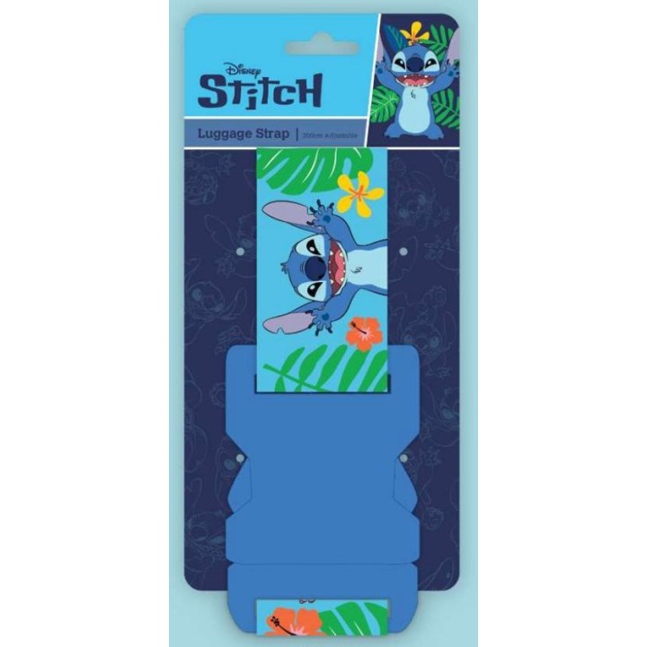 PYRAMID LILO & STITCH (CORE BLUE) LUGGAGE STRAP
