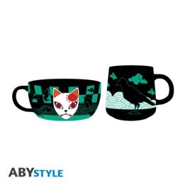 ABYSTYLE DEMON SLAYER - Breakfast Set: Tazza + Bowl